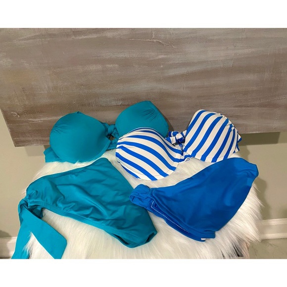Blue Bikini Set Bundle - Picture 2 of 5